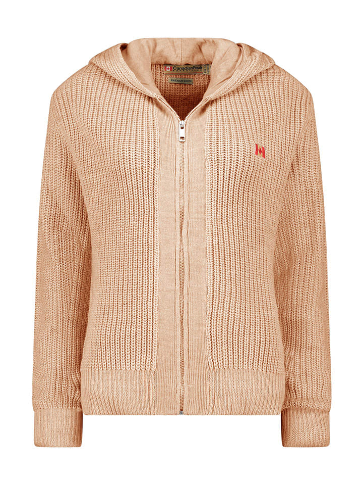 Canadian Peak Kardigan w kolorze beżowym rozmiar: L