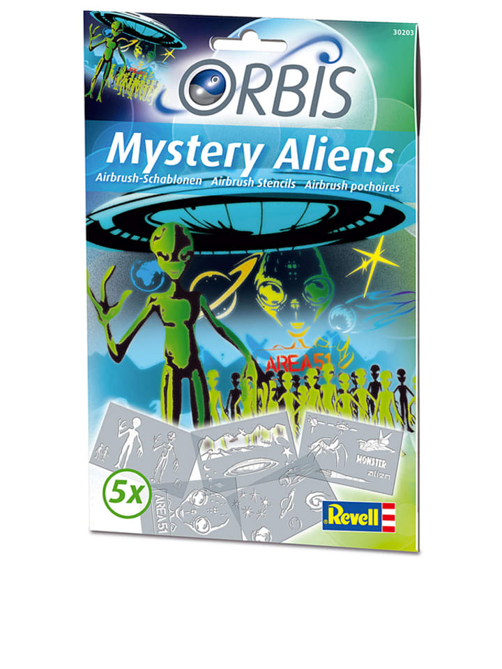 Revell Zestaw szablonów "Orbis Mystery Aliens" rozmiar: onesize