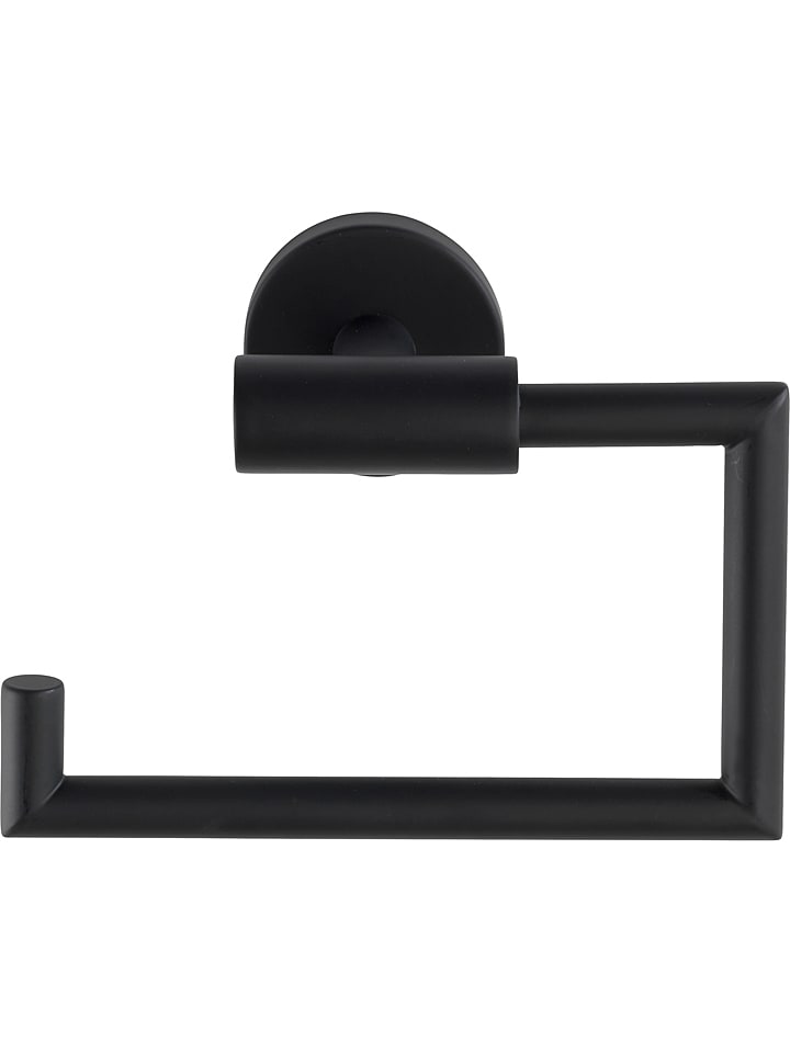 Wenko Uchwyt "Bosio" w kolorze czarnym na papier toaletowy - 15 x 10,5 x 6,5 cm rozmiar: onesize