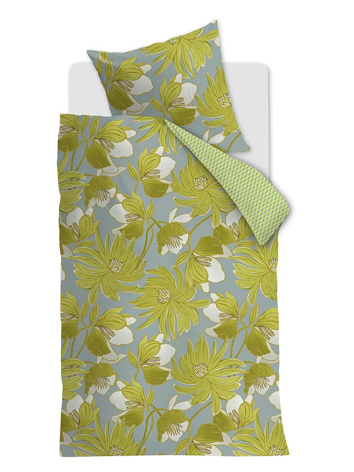 Beddinghouse Komplet pościeli "Melodi" w kolorze zielonym rozmiar: 135x200 cm