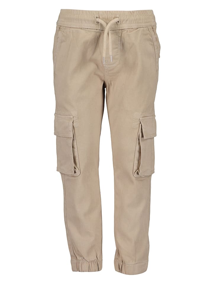 Blue Seven Bojówki w kolorze beżowym rozmiar: 92