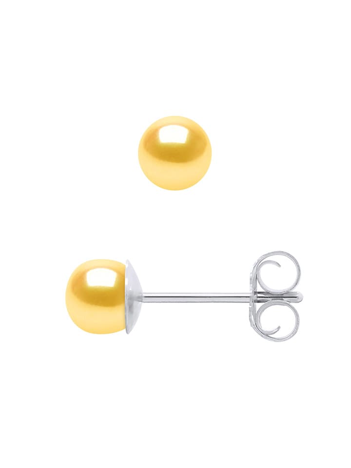 Mitzuko Srebrne kolczyki-wkrętki z perłami rozmiar: onesize