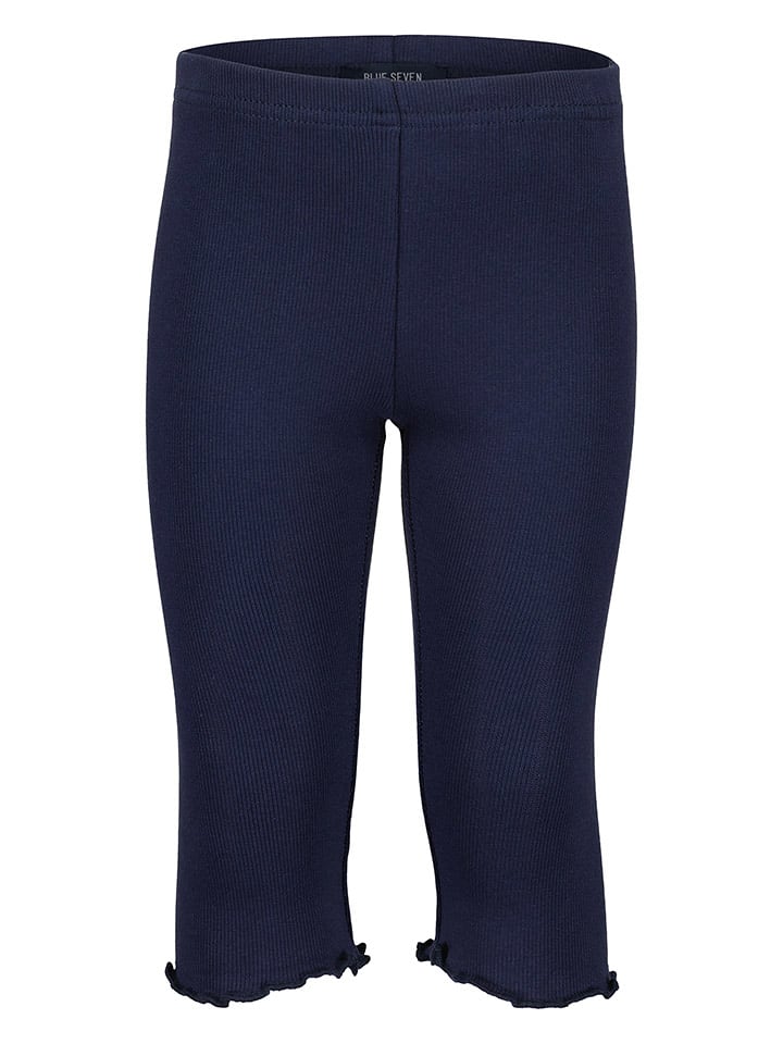 Blue Seven Legginsy w kolorze granatowym rozmiar: 98
