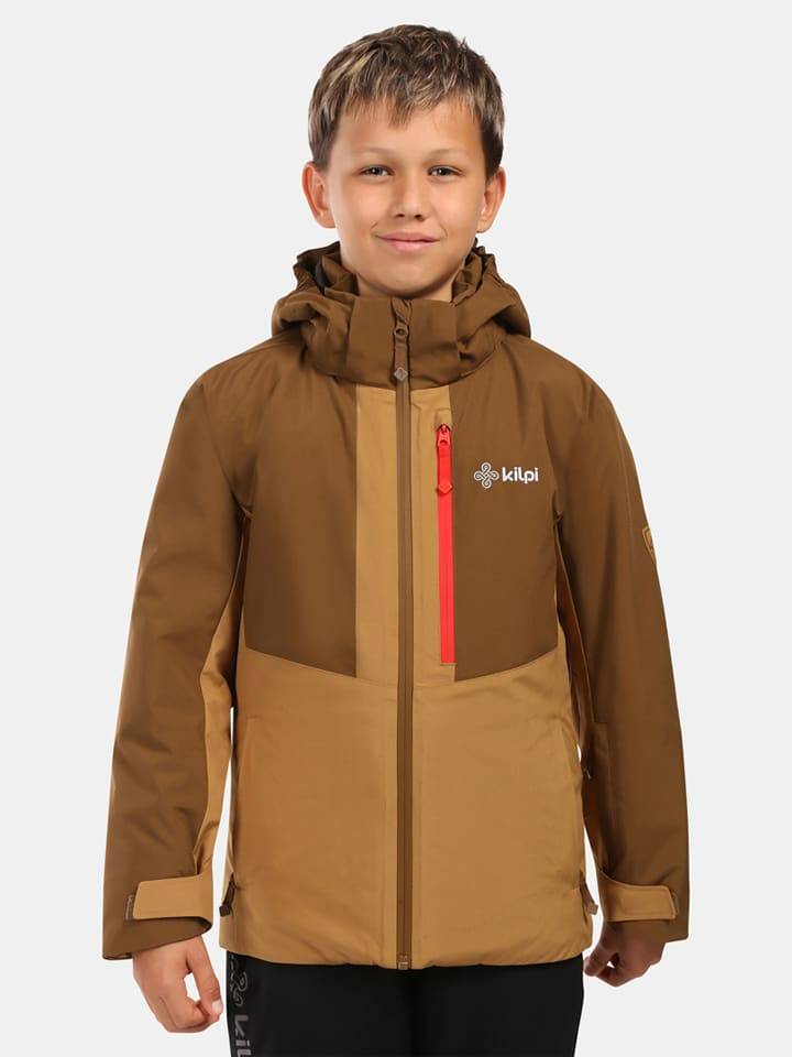 Kilpi Kurtka narciarska "Denver" w kolorze jasnobrązowym rozmiar: 122
