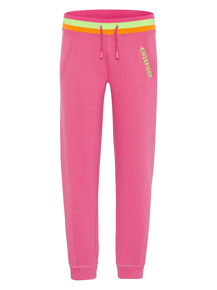Chiemsee Spodnie dresowe w kolorze różowym rozmiar: 146/152