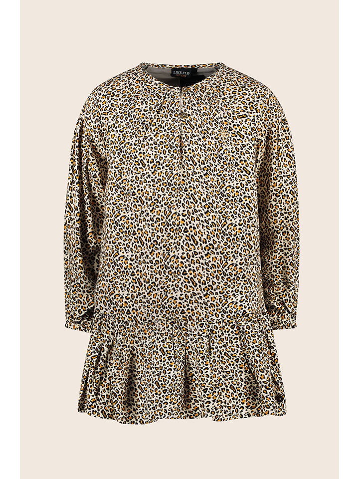 Like Flo Sukienka w kolorze jasnobrązowym rozmiar: 134