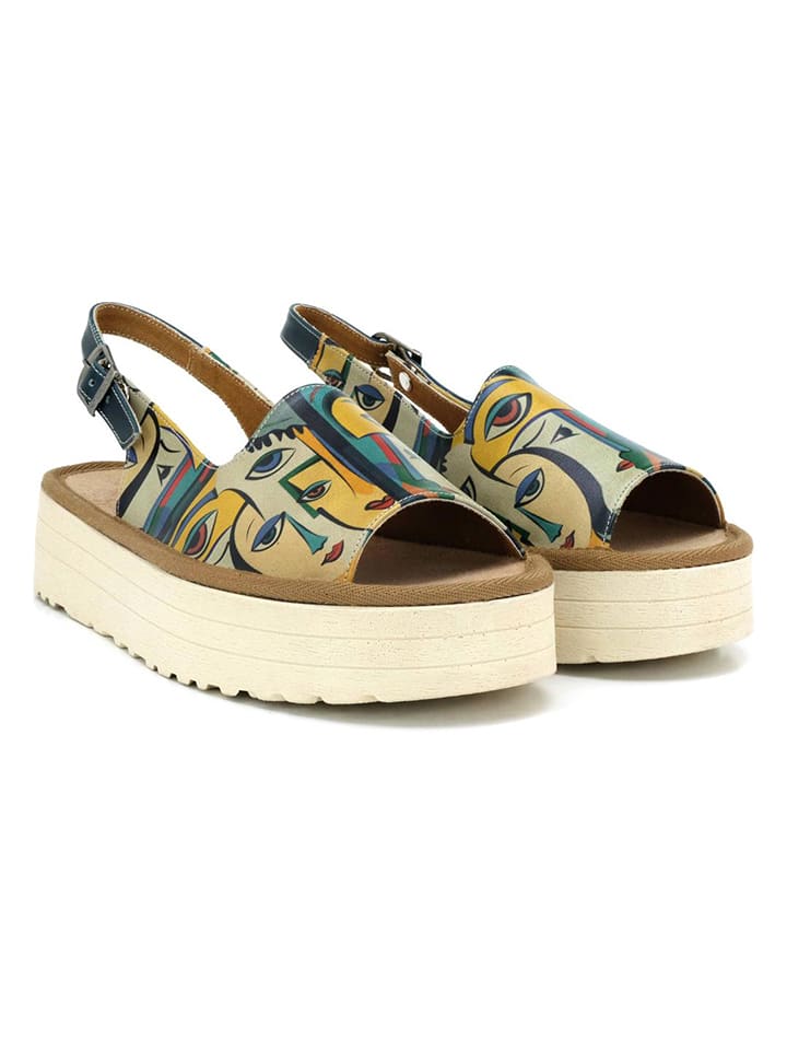 Calceo Sandały ze wzorem rozmiar: 40