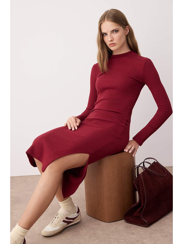 trendyol Sukienka w kolorze czerwonym rozmiar: XS