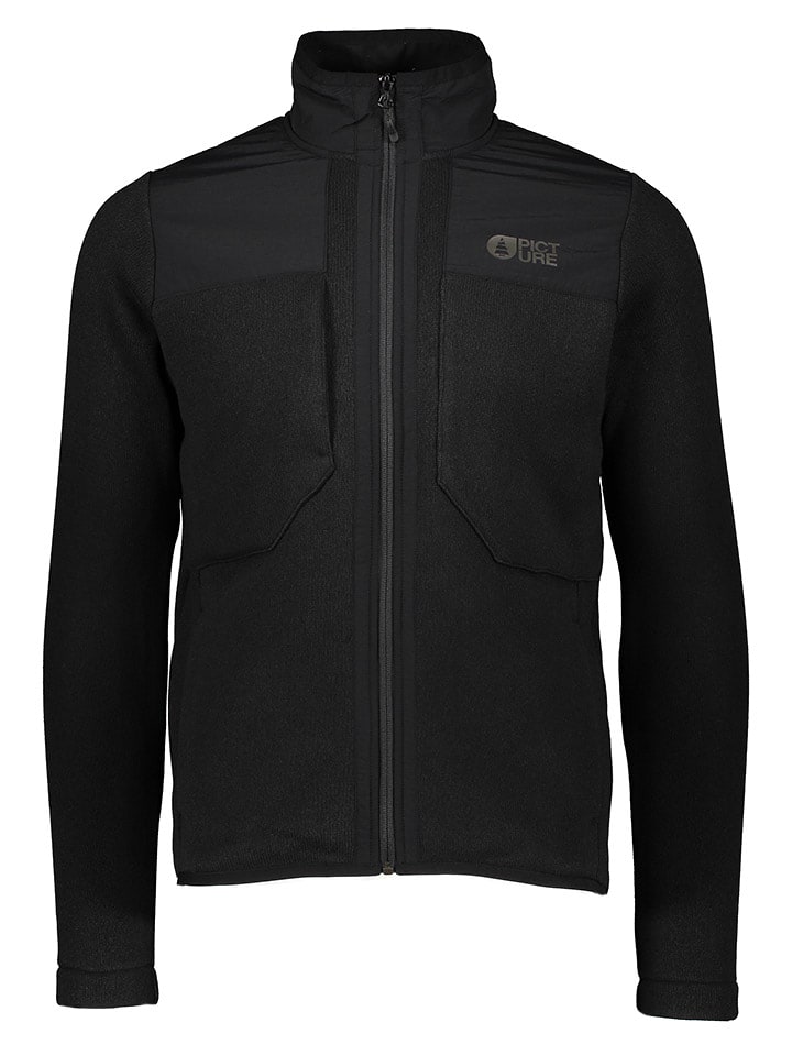 PICTURE Kurtka polarowa "Dauwy" w kolorze czarnym rozmiar: XS