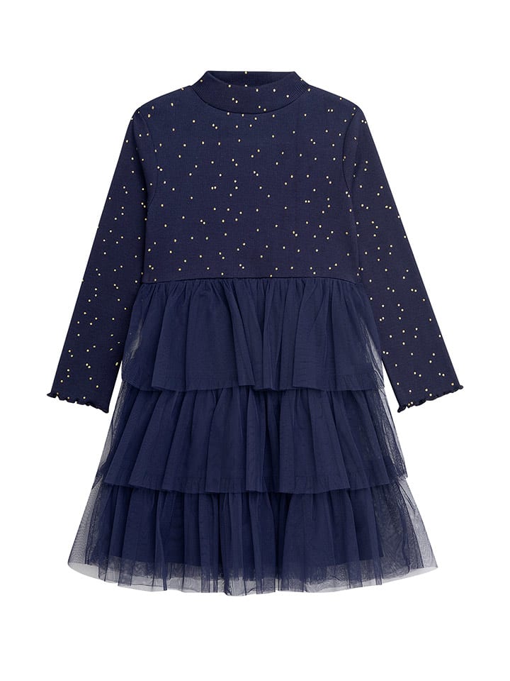 Danamade Sukienka "Dmaja" w kolorze granatowym rozmiar: 146