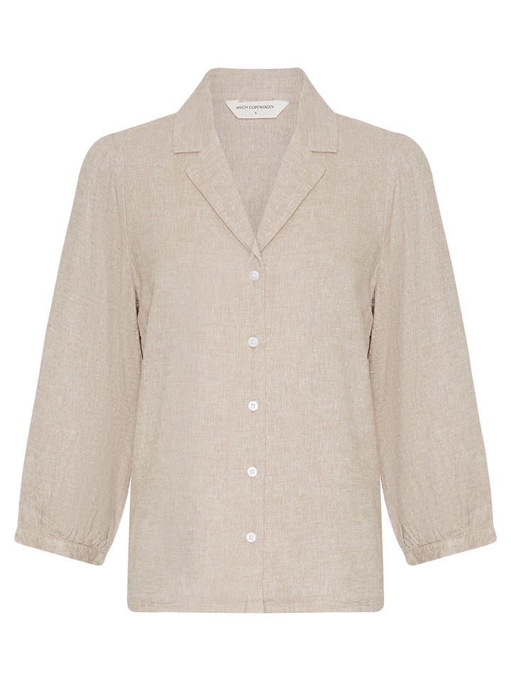 MOSS COPENHAGEN Bluzka w kolorze beżowym rozmiar: XL