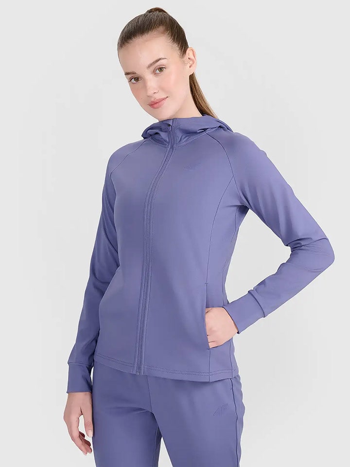 4F Bluza w kolorze błękitno-fioletowym rozmiar: XL
