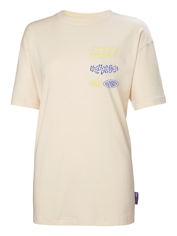 Helly Hansen Koszulka "Play" w kolorze beżowym rozmiar: XS