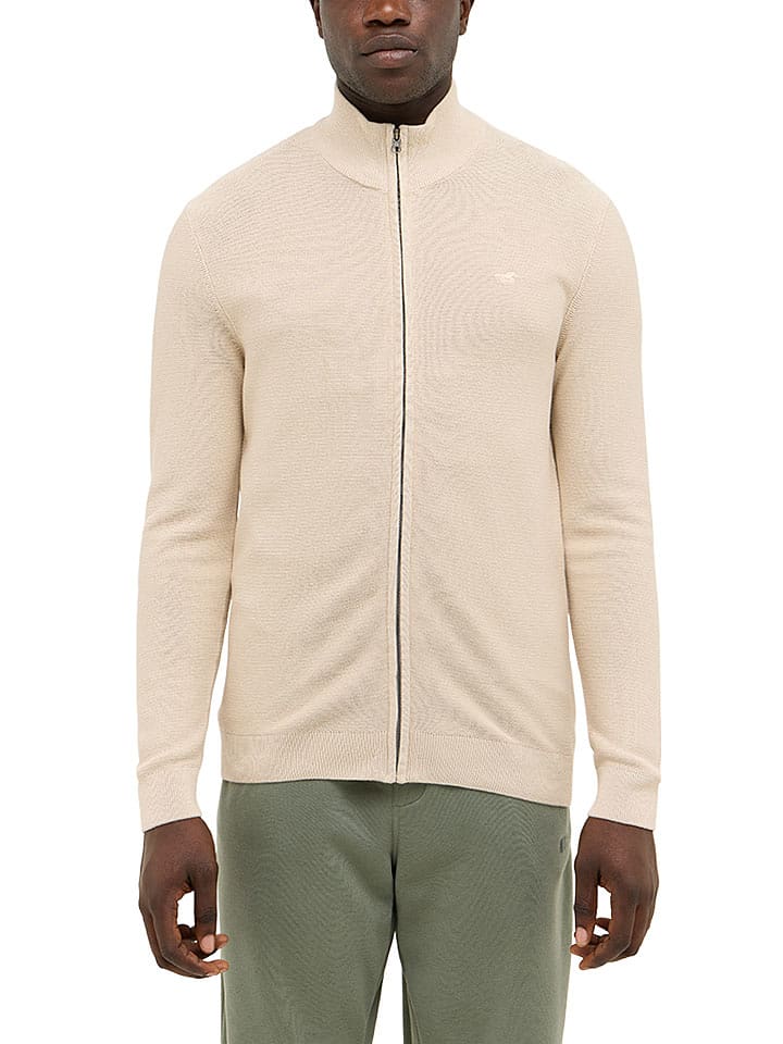 Mustang Kardigan w kolorze beżowym rozmiar: M