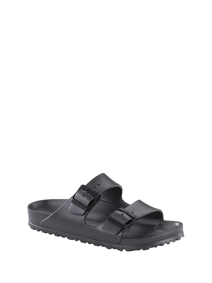 Birkenstock Klapki "Arizona" w kolorze antracytowym rozmiar: 39