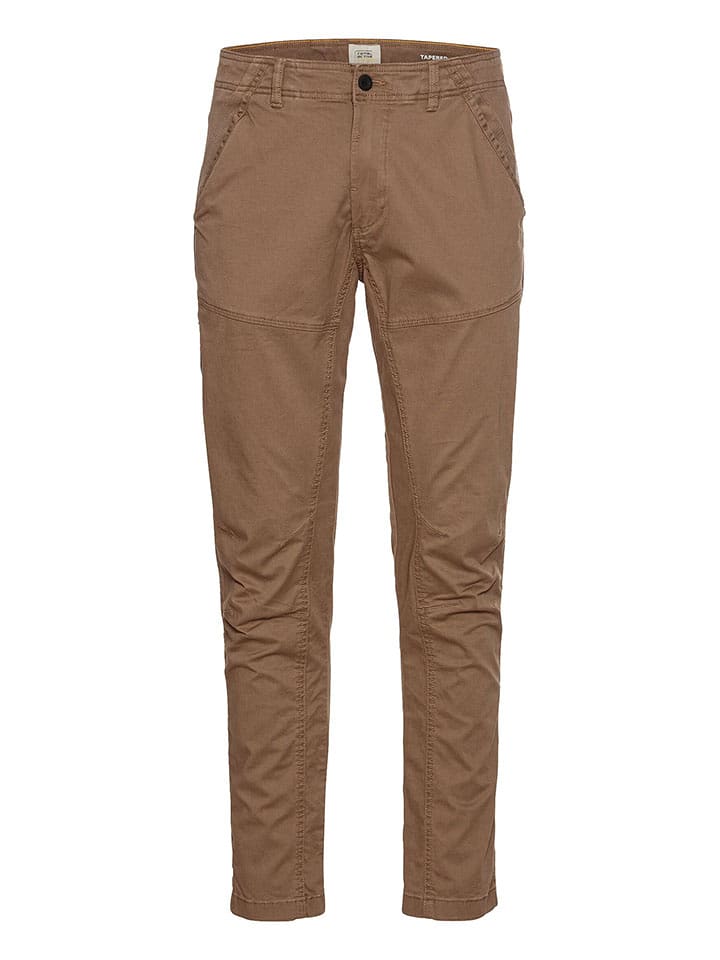 Camel Active Spodnie chino w kolorze jasnobrązowym rozmiar: W35/L32