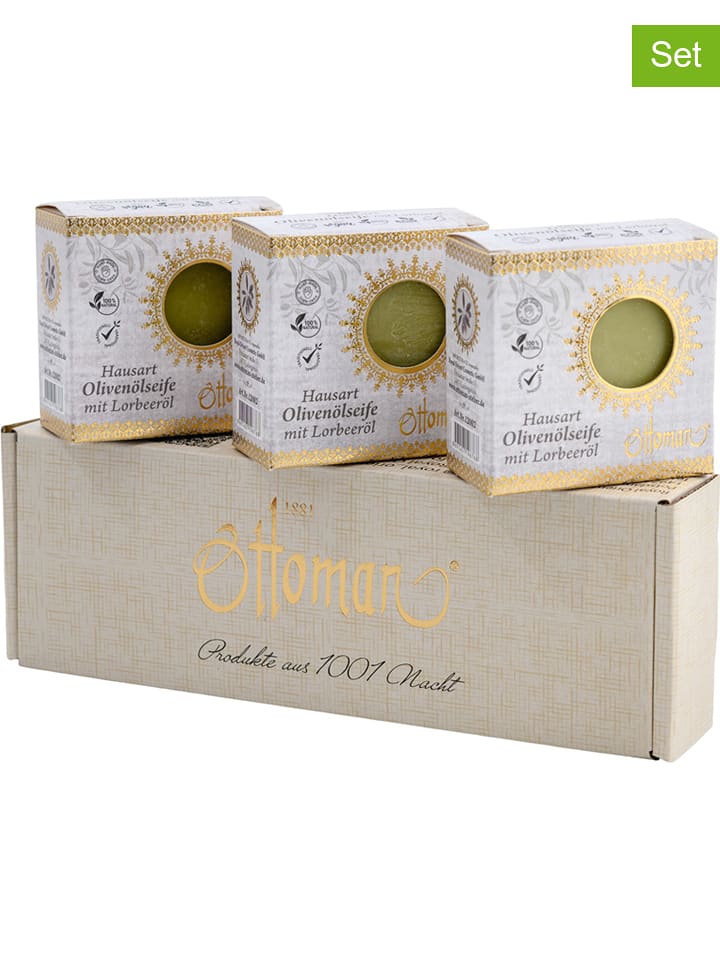 Ottoman Mydła (3 szt.) - po 200 g rozmiar: onesize
