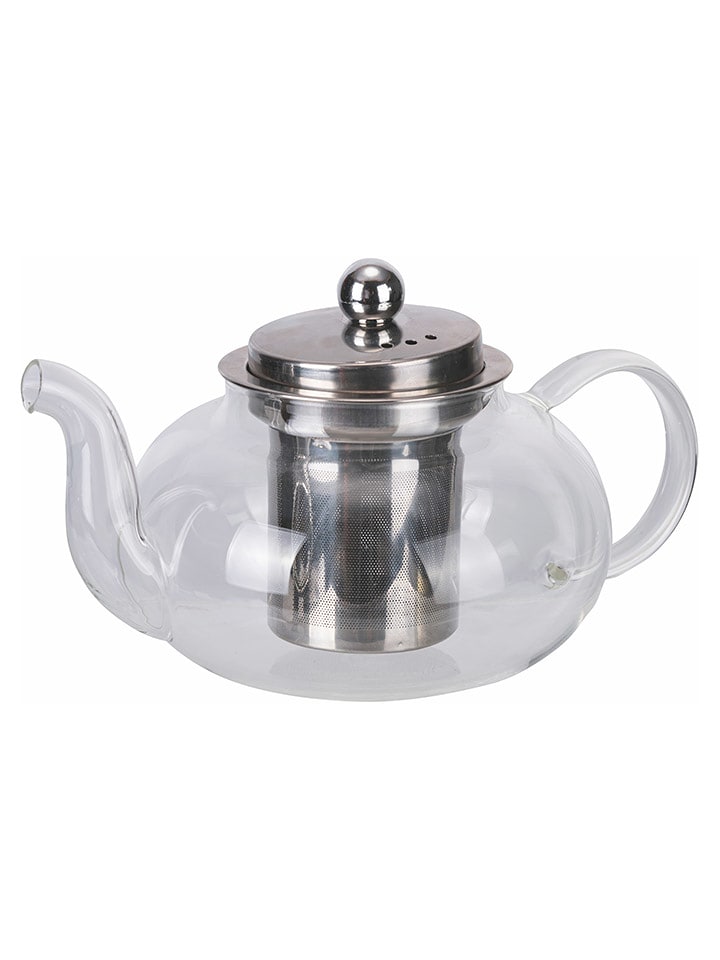 Villa d´Este Dzbanek w kolorze srebrnym do herbaty - 600 ml rozmiar: onesize