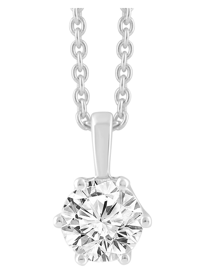 Diamonds lab grown Złota zawieszka z diamentem rozmiar: onesize