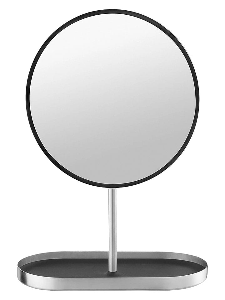 Blomus Lusterko kosmetyczne "Modo" w kolorze czarnym - 20 x 28 cm rozmiar: onesize