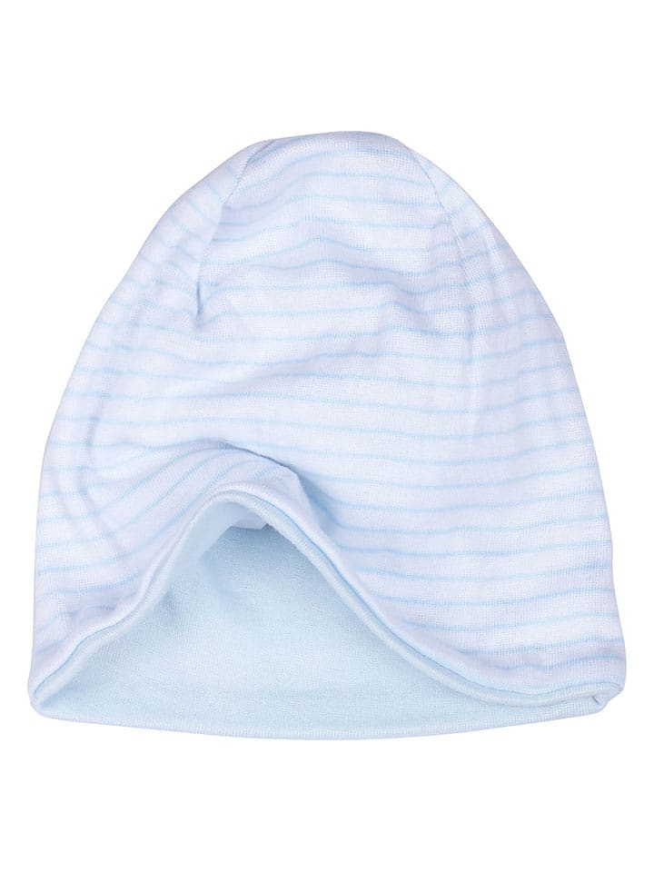 Claesens Czapka w kolorze biało-błękitnym rozmiar: 50