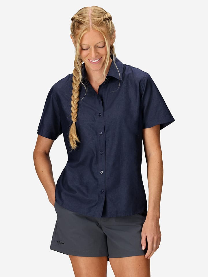 Marmot Koszula funkcyjna "AirExchange" w kolorze granatowym rozmiar: M