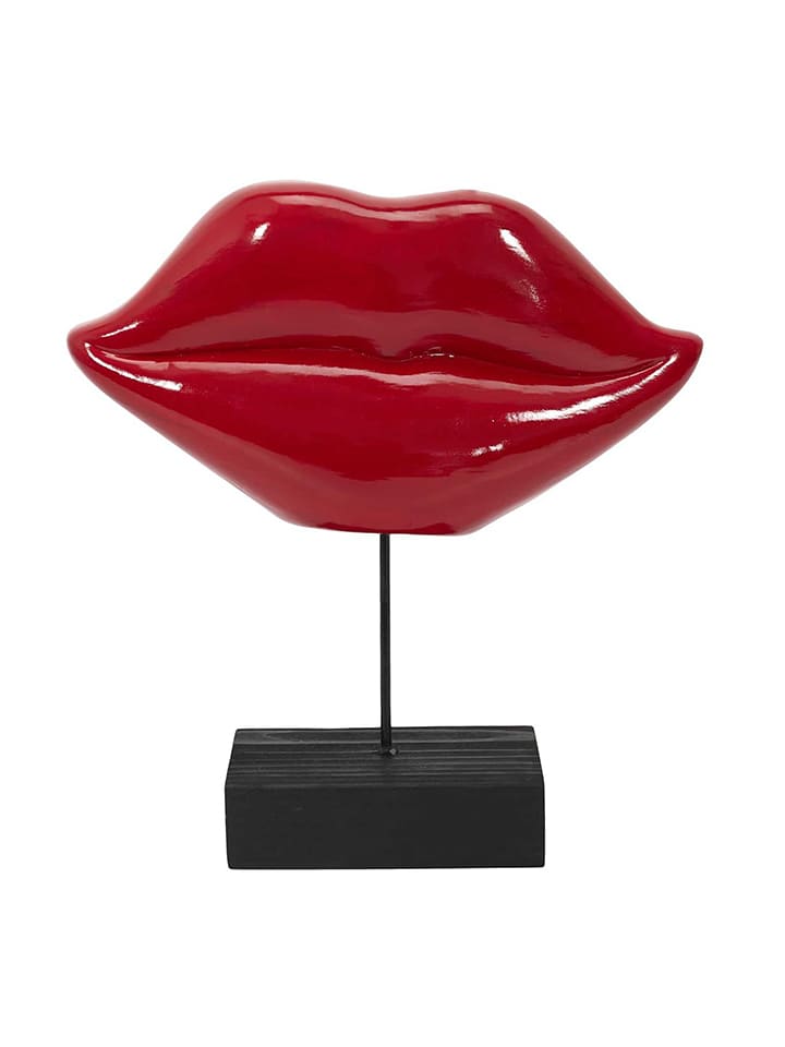 Rétro Chic Dekoracja w kolorze czerwonym - wys. 20 cm rozmiar: onesize