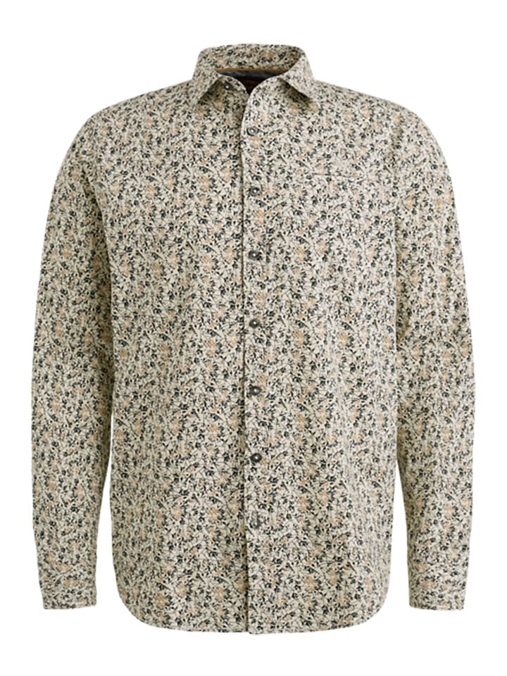 PME Legend Koszula w kolorze beżowo-antracytowym rozmiar: XL