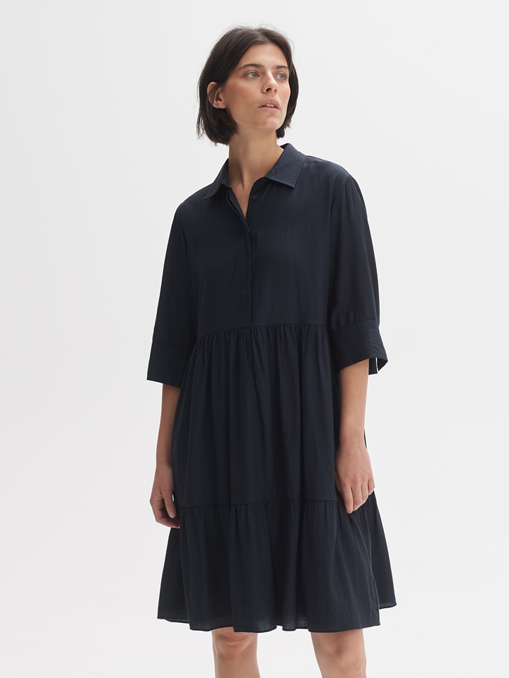 OPUS Sukienka w kolorze granatowym rozmiar: 36