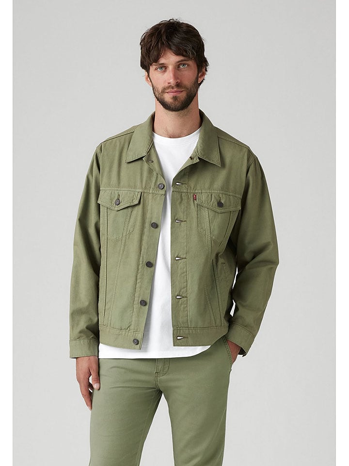 Levi´s Kurtka dżinsowa w kolorze khaki rozmiar: XL