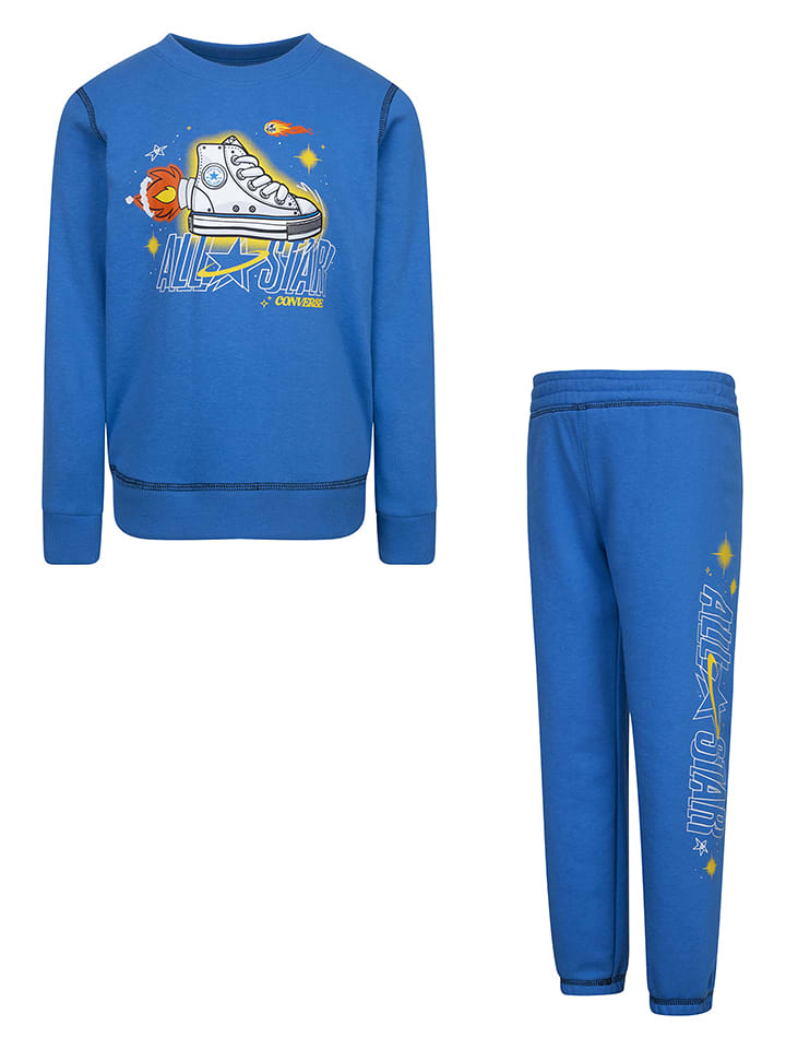 Converse 2-częściowy zestaw w kolorze niebieskim rozmiar: 74/80