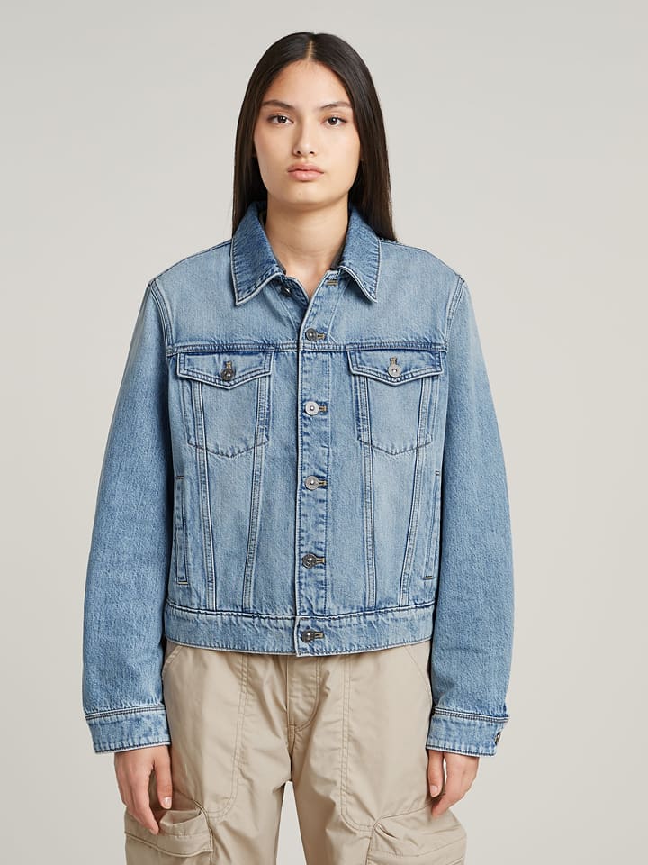 G-Star Kurtka dżinsowa w kolorze błękitnym rozmiar: S