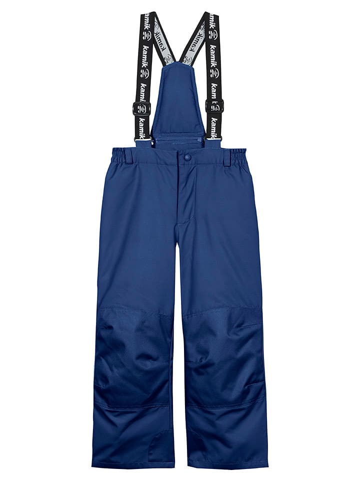 Kamik Spodnie narciarskie "Regan" w kolorze granatowym rozmiar: 116