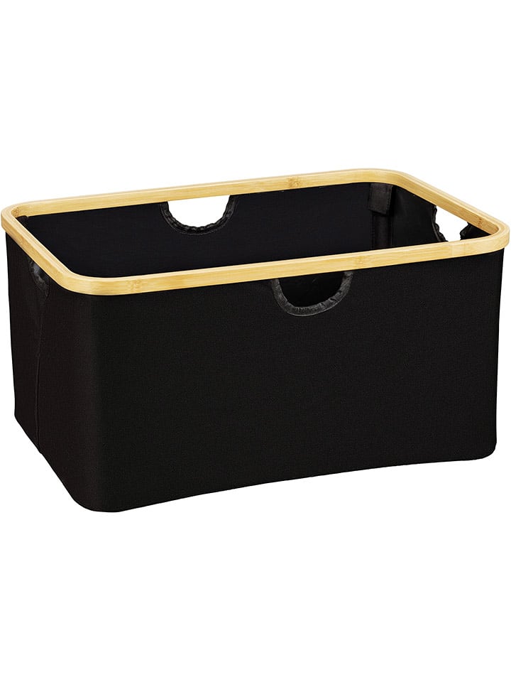 Wenko Kosz "Ecori" w kolorze czarnym na pranie - 54 x 26 x 36 cm rozmiar: onesize