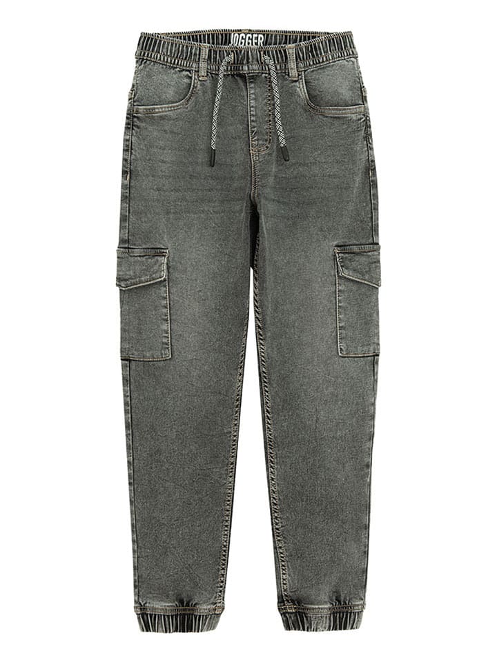 COOL CLUB Bojówki dżinsowe w kolorze szarym rozmiar: 152