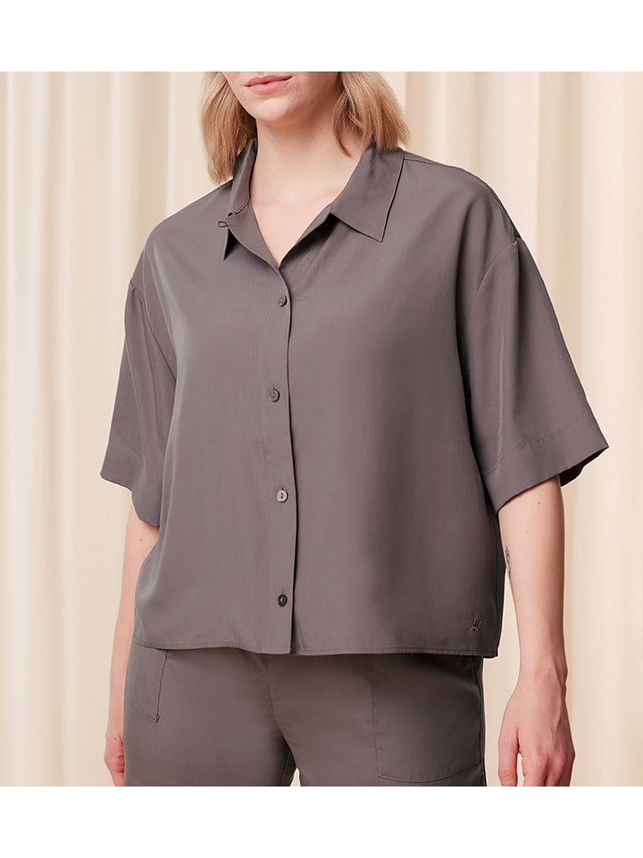 Triumph Koszula w kolorze szarym rozmiar: 40