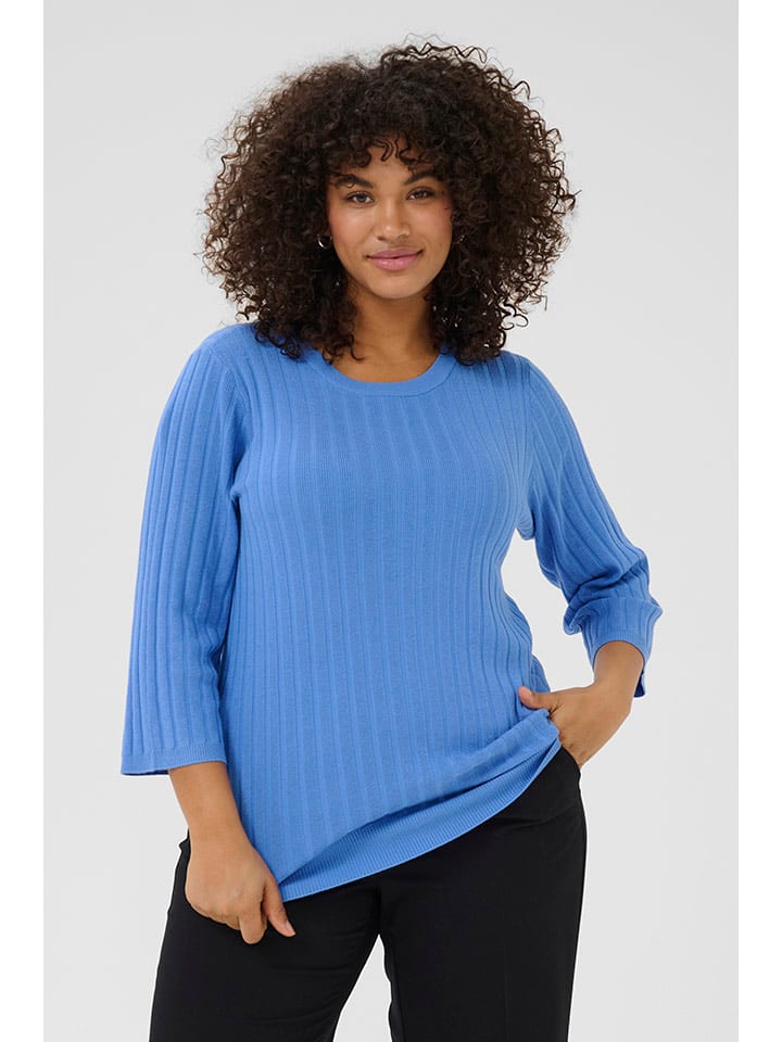 Kaffe Sweter w kolorze błękitnym rozmiar: L