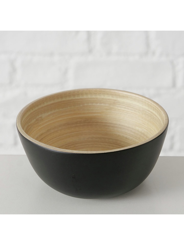 Boltze Miska "Bambo" w kolorze czarnym - Ø 10 cm rozmiar: onesize