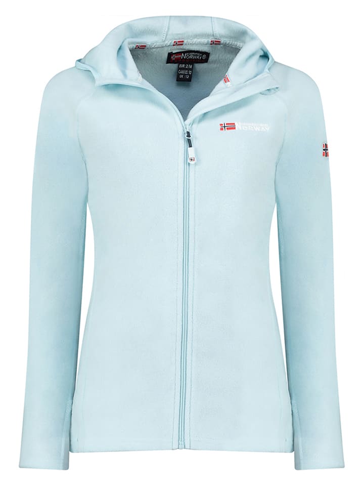 Geographical Norway Kurtka polarowa "Tugood" w kolorze błękitnym rozmiar: 140