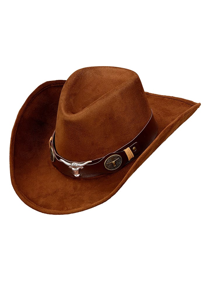 Carnival Party Kapelusz "Cowboy" w kolorze jasnobrązowym rozmiar: onesize