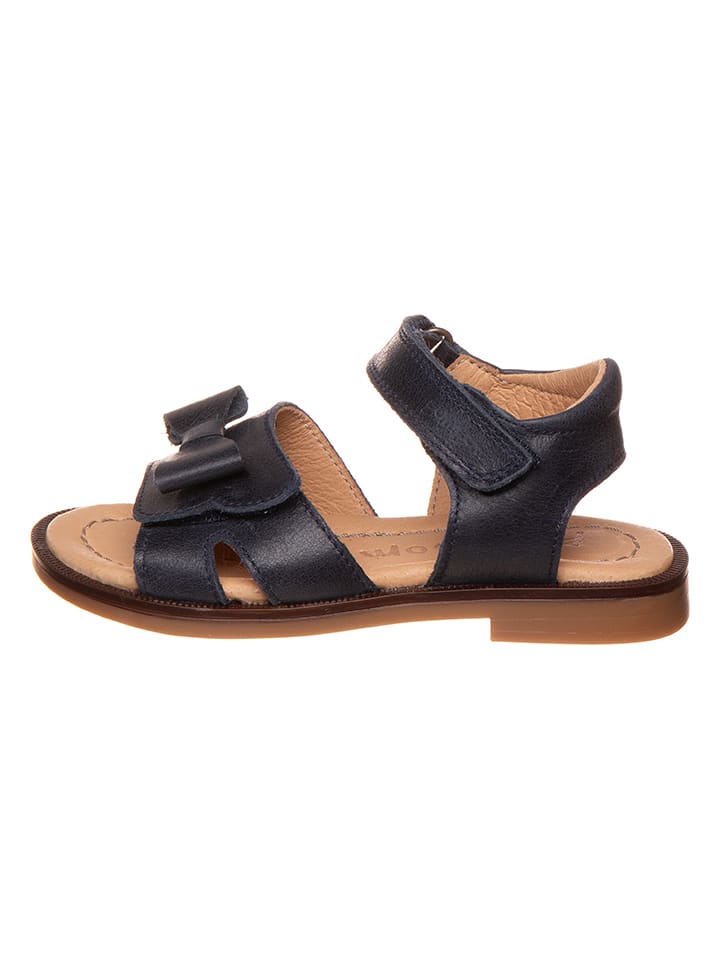 POM POM Skórzane sandały w kolorze jasnoróżowym rozmiar: 29