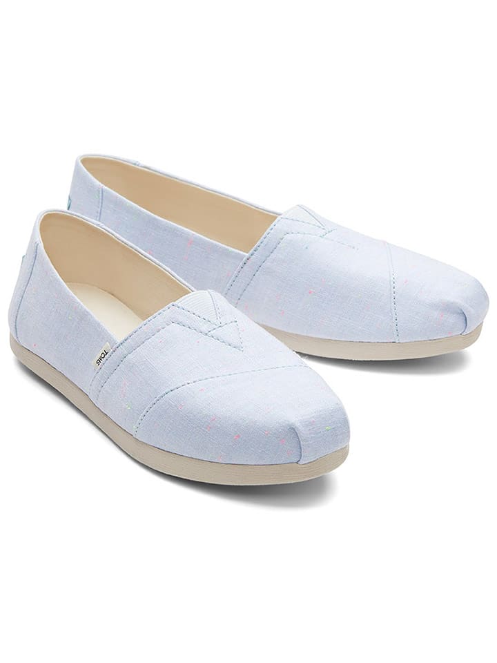 TOMS Slippersy w kolorze błękitnym rozmiar: 42,5