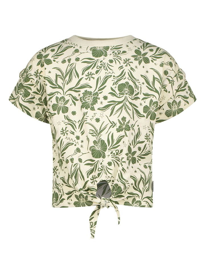 Vingino Koszulka w kolorze kremowo-oliwkowym rozmiar: 128