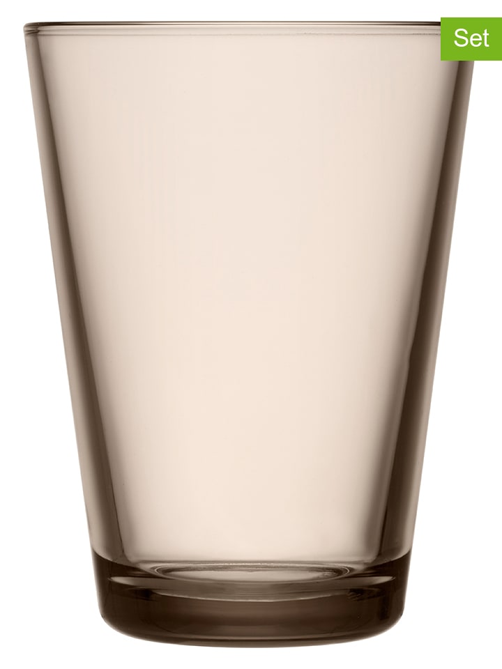 iittala Szklanki (2 szt.) - 400 ml rozmiar: onesize