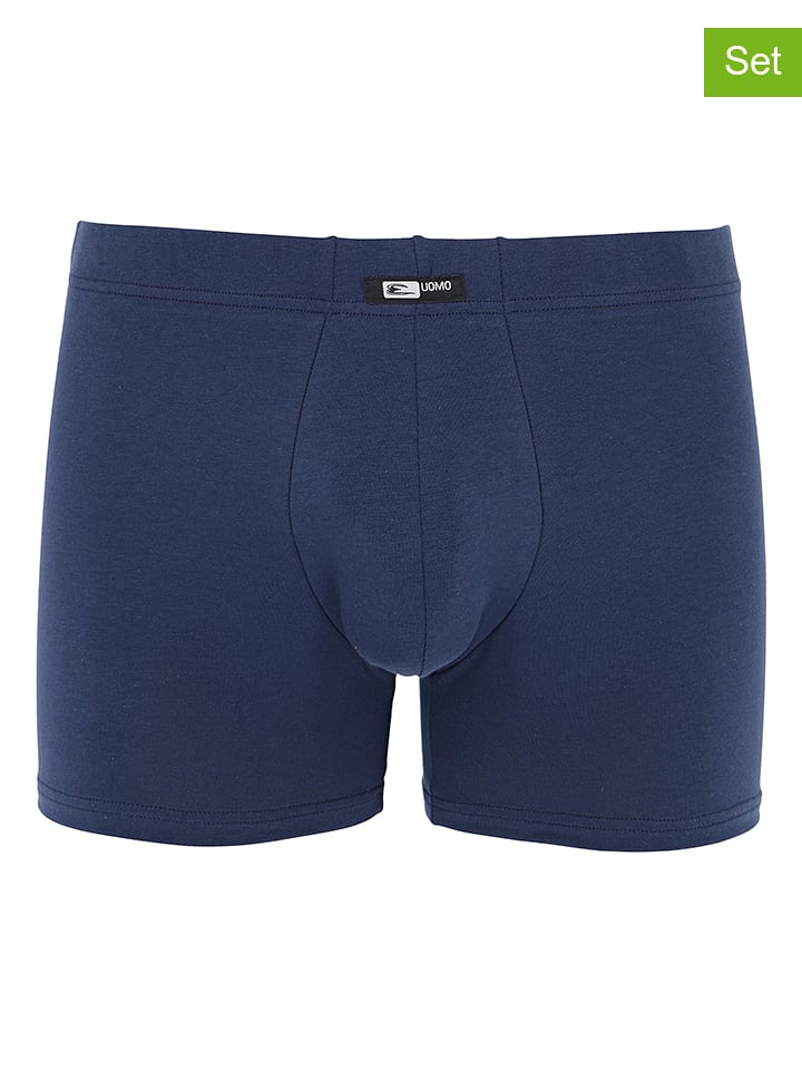 COTONELLA Bokserki (2 pary) w kolorze granatowym rozmiar: M