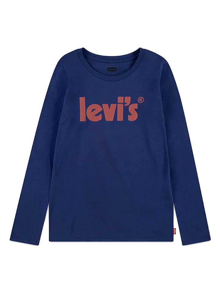 Levi's Kids Koszulka w kolorze niebieskim rozmiar: 158