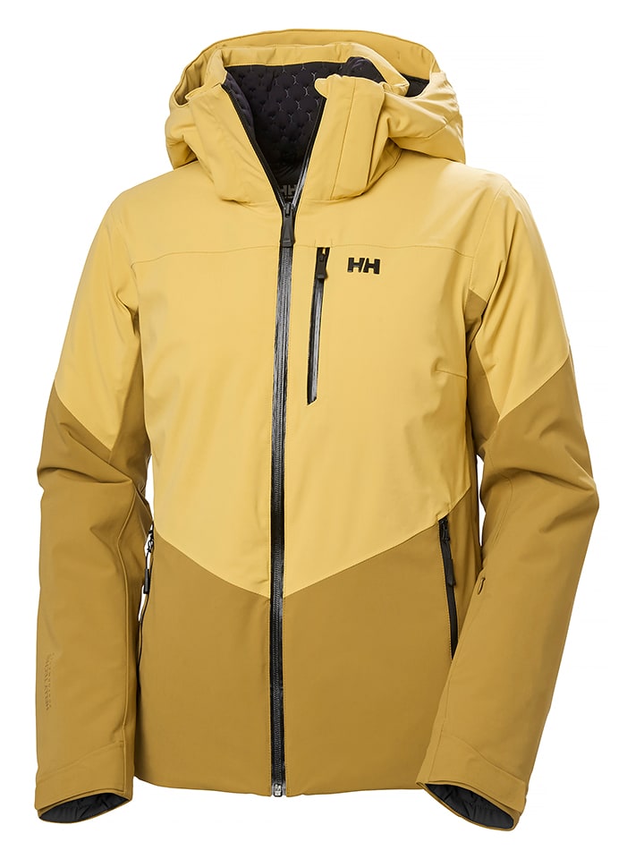 Helly Hansen Kurtka narciarska "Alphelia" w kolorze żółtym rozmiar: L