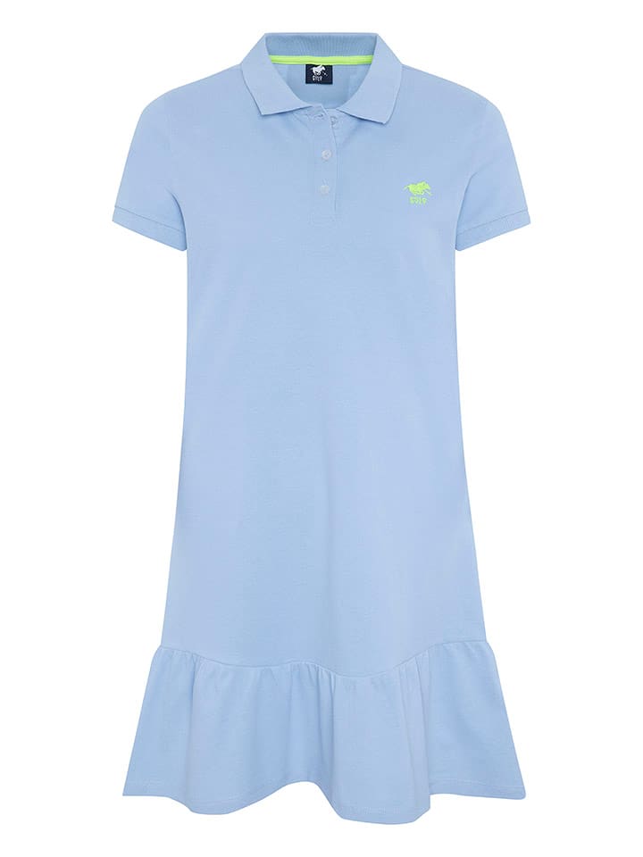 Polo Sylt Sukienka polo w kolorze błękitnym rozmiar: XS