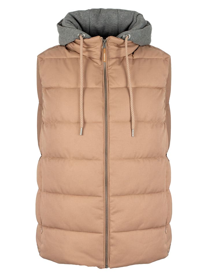 Roadsign Kamizelka pikowana w kolorze beżowym rozmiar: XXL