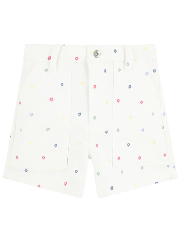 Levi's Kids Szorty dżinsowe w kolorze białym rozmiar: 152